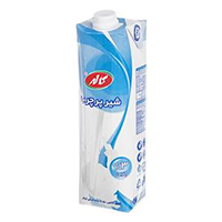 شیر بطری پر چرب 1 لیتری کاله