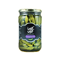 خیارشور درجه یک شیشه 1360 گ گوناگون