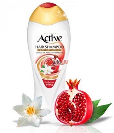 شامپو سرنچرال موهای رنگ شده و اسیب دیده400 اکتیو