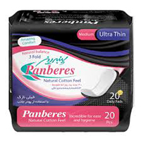 پد روزانه کیسه ای سایزM پنبه ریز