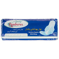 نوار بهداشتی روزانه L مشبک نازک بسته ای پنبه ریز40