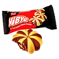 بیسکویت مغزدار دو رنگ های بای شیرین عسل100گ