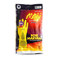 دستکش خانگی رز مریم ساق کوتاه سایز S 