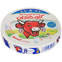 پنیر پروسس 8 عددی گاو خندان