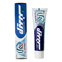 خمیر دندان کامل ژله ای دو رنگ نعنایی 100 مریدنت