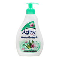 مایع دستشویی کرمی 350 گ سبز اکتیو 