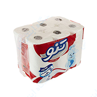 حوله کاغذی تنو 3 لایه 6 رول 