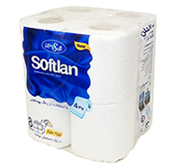 دستمال توالت 8 قلو سافتلن