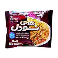 هاتی نودل 77 گ با طعم گوشت