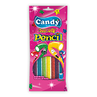 پاستیل مدادی میوه ای روغنی کندی میکس