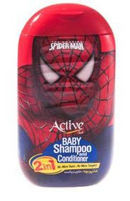 شامپو بچه 2in1 اکتیو 280 گ قرمز اسپایدرمن