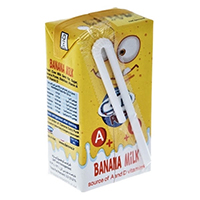 نوشیدنی شیر موز غنی شده با ویتامین A+D دنت