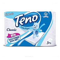 دستمال توالت 12رول تنو 3 لایه4*12