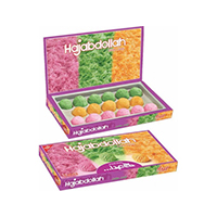 پشمک لقمه ای میکس 350 گرم حاج عبداله