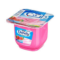 دسر دنت قاشقی توت فرنگی