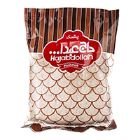 پشمک الیافی کاکائویی 180 حاج عبداله