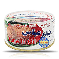 تن ماهی 180 گ بندر عباس