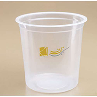 لیوان یکبار مصرف100ع تک ظرف