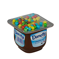 دسر دنت شکلاتی با تاپر اسمارتیز