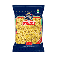 ماکارونی فرمی پروانه ای 500 گرمی زرماکارون 