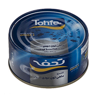 کنسرو تن ماهی دودی180 تحفه