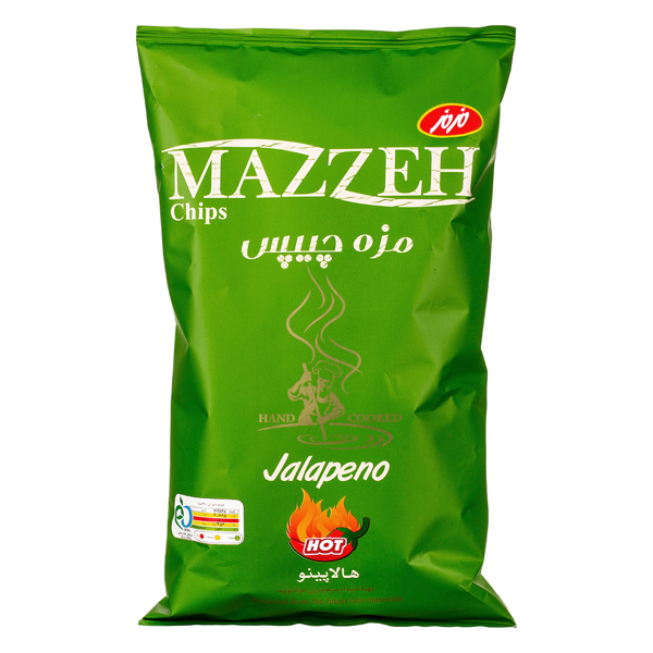 مزه چیپس مزمز با طعم هالاپینو - 60 گرم