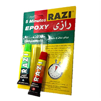 رازی چسب دو قلو بی رنگ