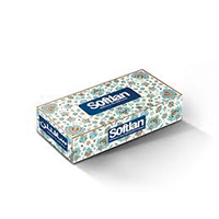 دستمال کاغذی جعبه ای 100 برگ طرح سنتی سافتلن