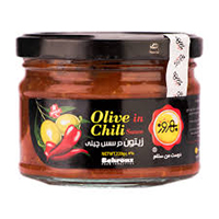 زیتون در سس چیلی 220 گرمی بهروز