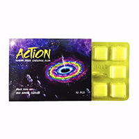 آدامس ترش اکشن بدون شکر با طعم بلک هول 