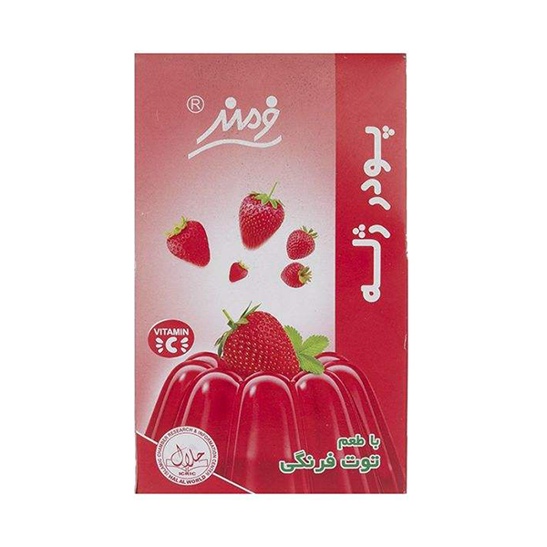 پودر ژله توت فرنگی فرمند 