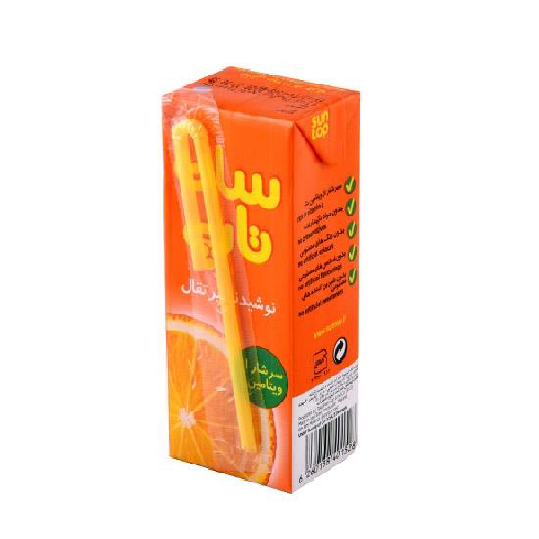 آب میوه پرتقال 200 سان تاپ  