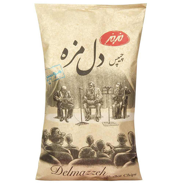 چیپس سنتی دل مزه موسیر خانواده 180مزمز 