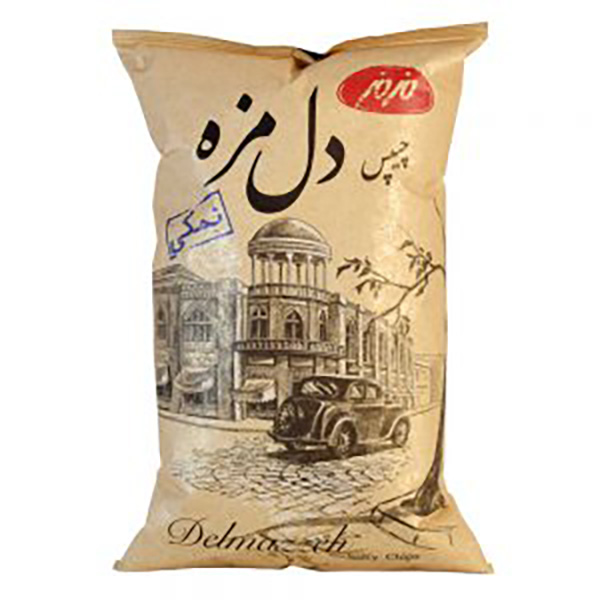 چیپس سنتی دل مزه نمکی خانواده 180مزمز