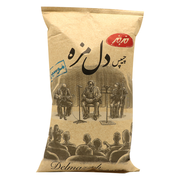 چیپس دل مزه موسیر الگانس 90مزمز