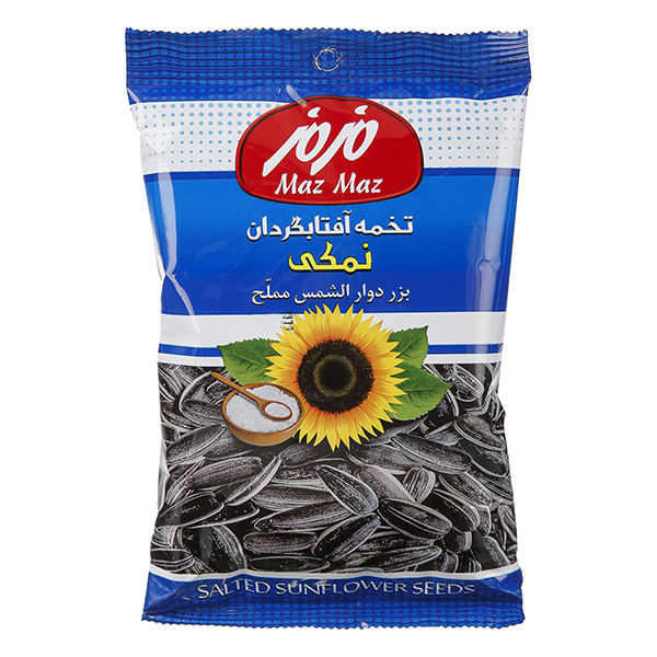 تخمه آفتاب با پوست نمکی 105مزمز