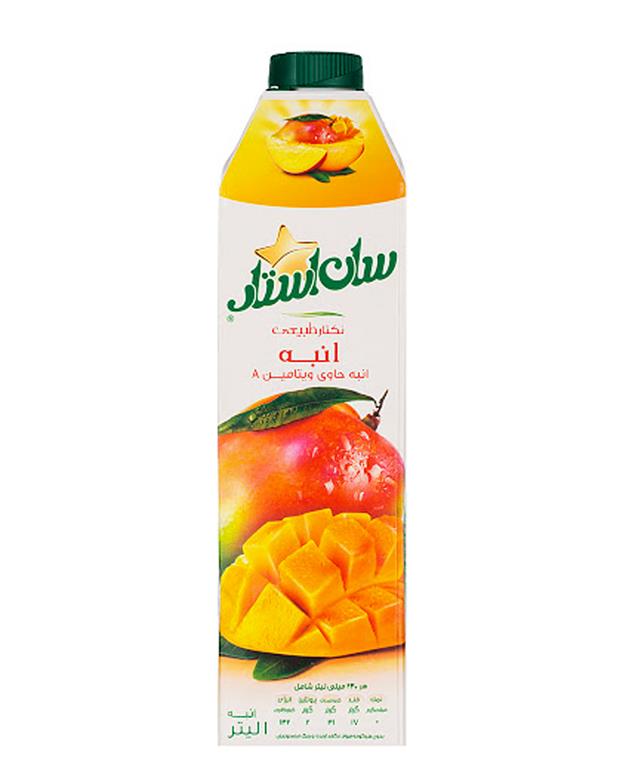 آبمیوه انبه 1000 سان استار