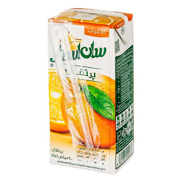 نوشیدنی پرتقال 200کلاسیک سان استار