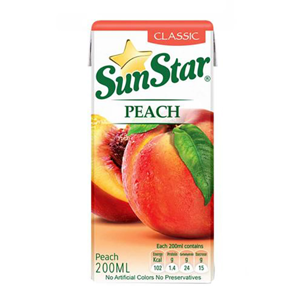 آبمیوه هلو 200 سان استار