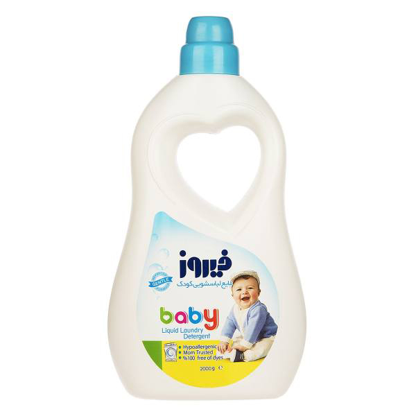  مایع لباسشویی آبی 2000 گرم فیروزفام آریا