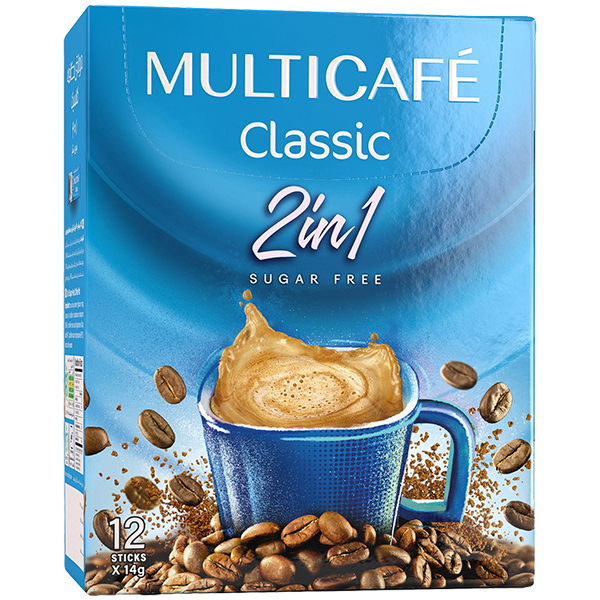 کافی میکس 1*2 پاکتی 24ع کلاسیک مولتی کافه