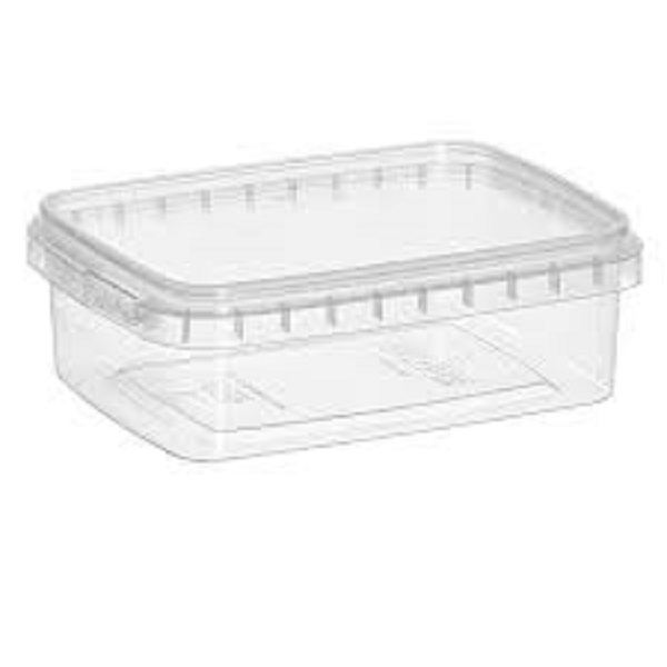 ظرف ماکروویوی 400 شفاف طب پلاستیک