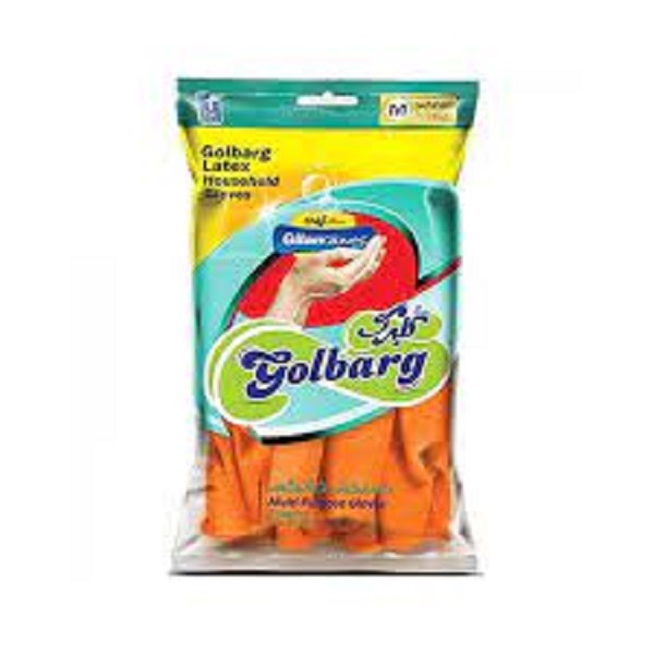 دستکش خانگی مدیوم ساق کوتاه گلبرک