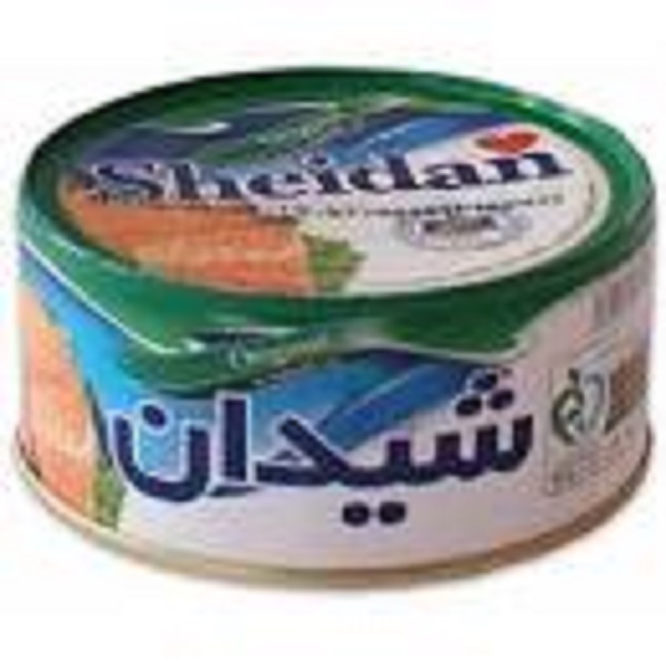 تن ماهی دودی 180 شیدان 