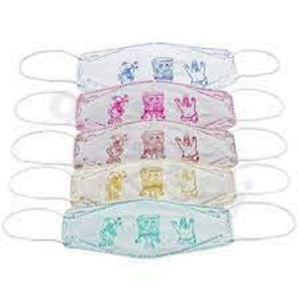 ماسک سه بعدی کودک 5عددی سپهر