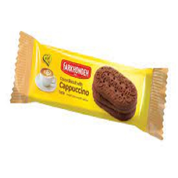 بیسکویت زبانک کاپوچینو 32 فرخنده