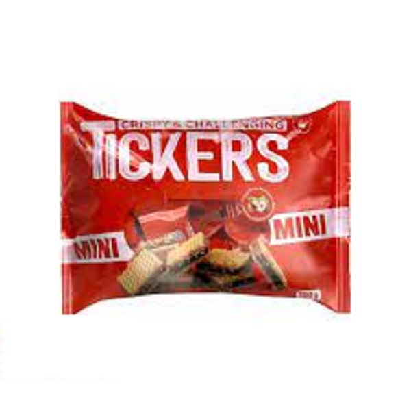 ویفر کاکائوفندق تکه های فندق 200 تیکرز