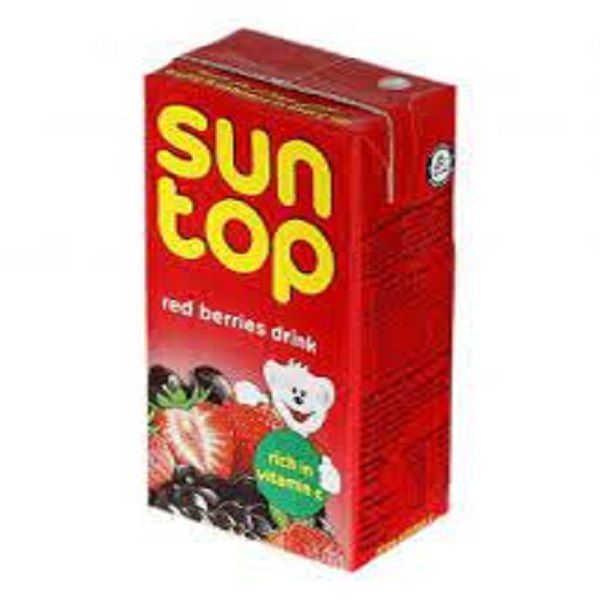 آبمیوه میوه های قرمز 125 سان تاپ ایرانی