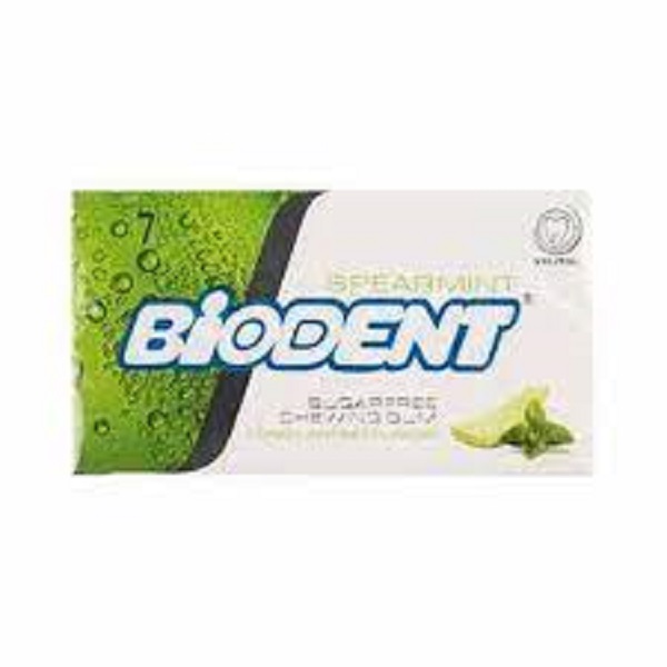 آدامس مینی استیک بدون شکر با طعم نعنا بایودنت 