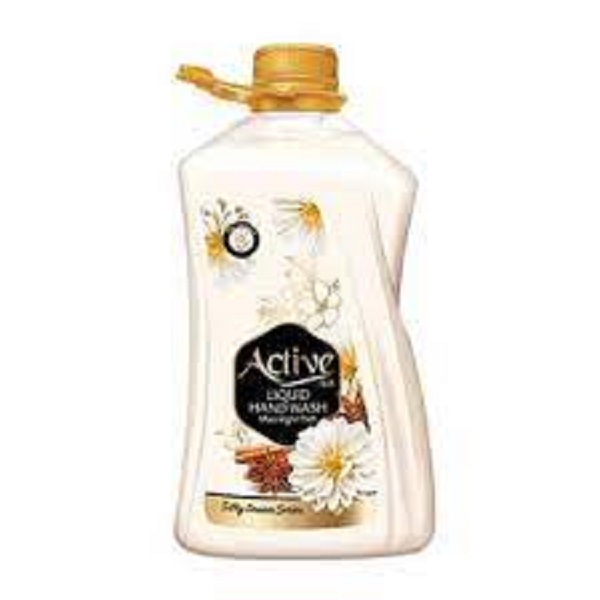 مایع دستشویی اکتیو 2500 گ سفید سری رویای ابریشمی 